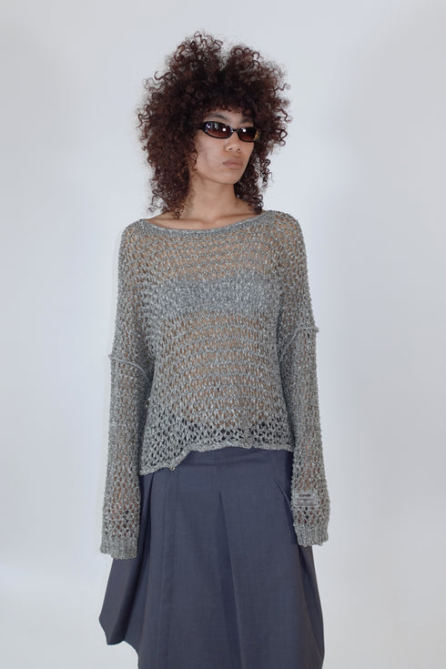 【RESTOCK】RAW MESH SUMMER KNIT TOPS